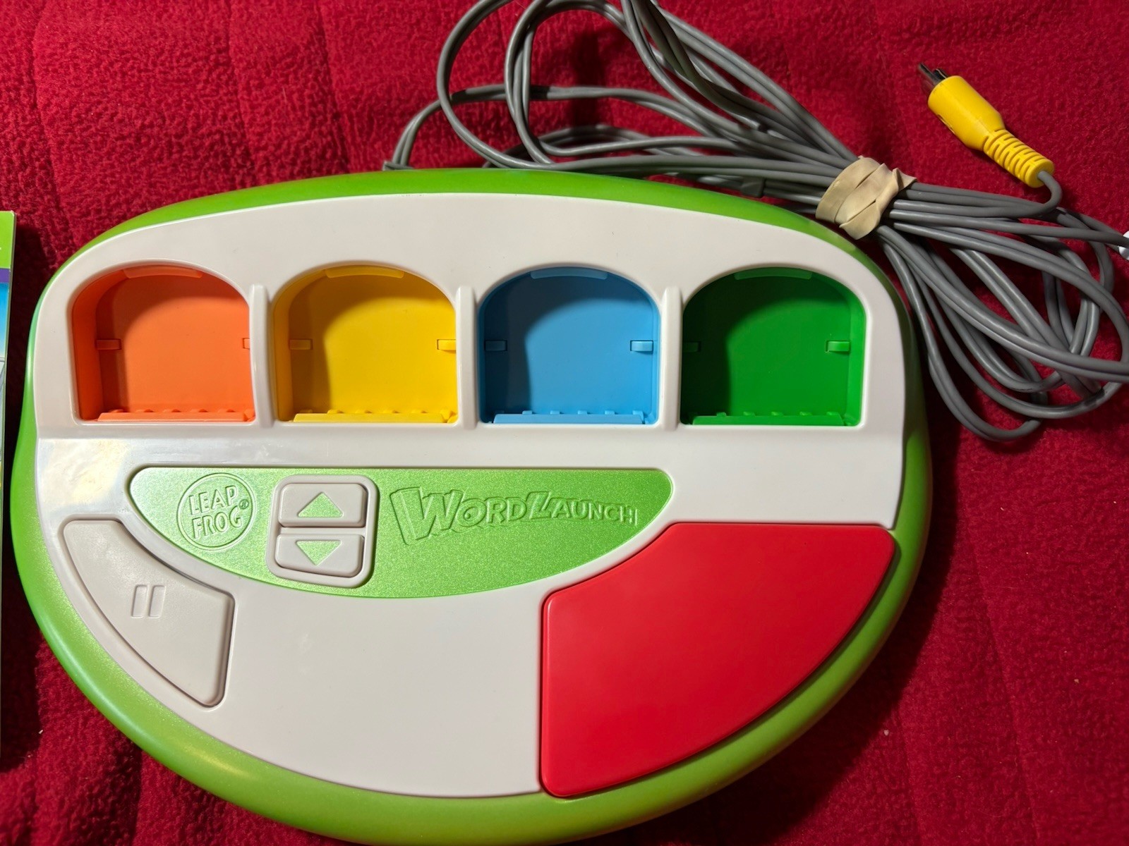 Leap Frog Word Launch Reading Learning System TV Plug & Play Kids Game Teaching
