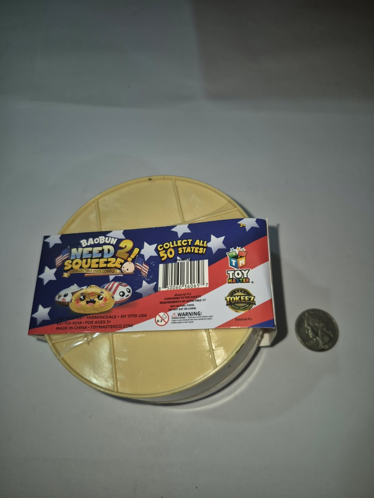 Original American Baobun Need 2 squeeze Dumpling Ultra Rare Coin Collectors TT14