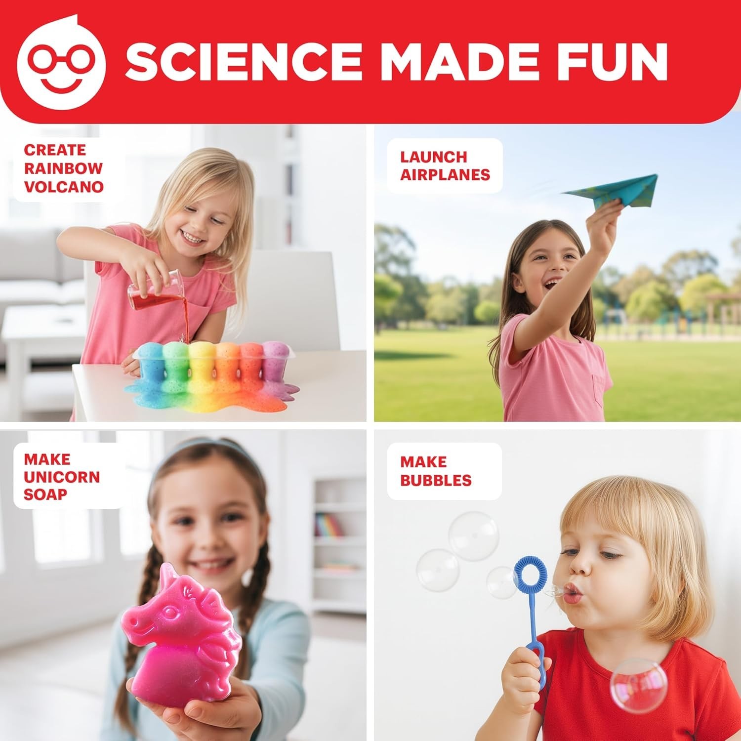 Doctor Jupiter First Amazing Science Kit Kids Ages 4+ STEM Toy 100+ Experiments