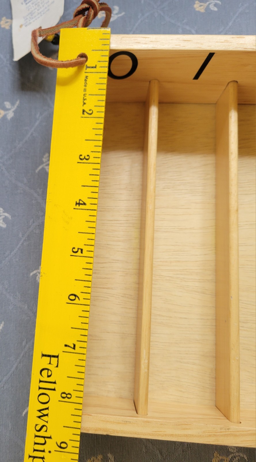 Montessori Numbered Spindle Box 1-9 with 39 Spindles #Math# Educational Tool