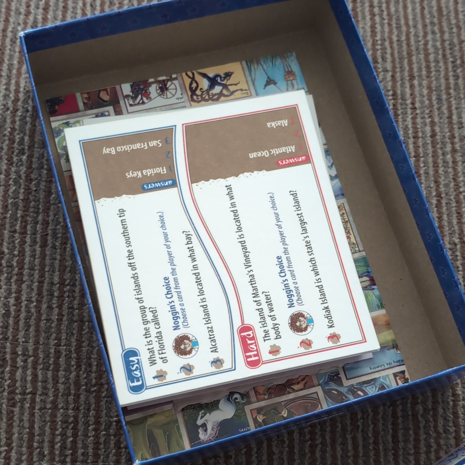 Professor Noggin’s Geography of the United States Card Game, Ages 7+