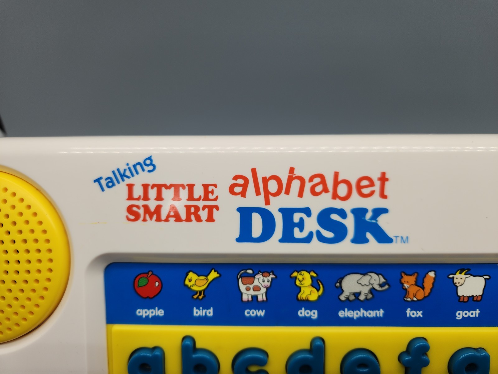 VINTAGE Vtech Talking Little Smart Alphabet Desk Tested & Works! 90s Preschool