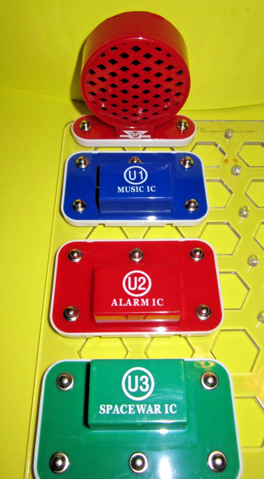 ELENCO Snap Circuits Replacement Part: Lot of 12 WC D1 U2 U1 U3 S2 S1 L1 RP R1