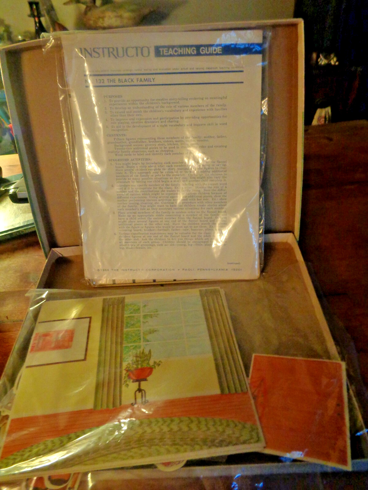 Instructo for Flannel Board Visual Aids No 132