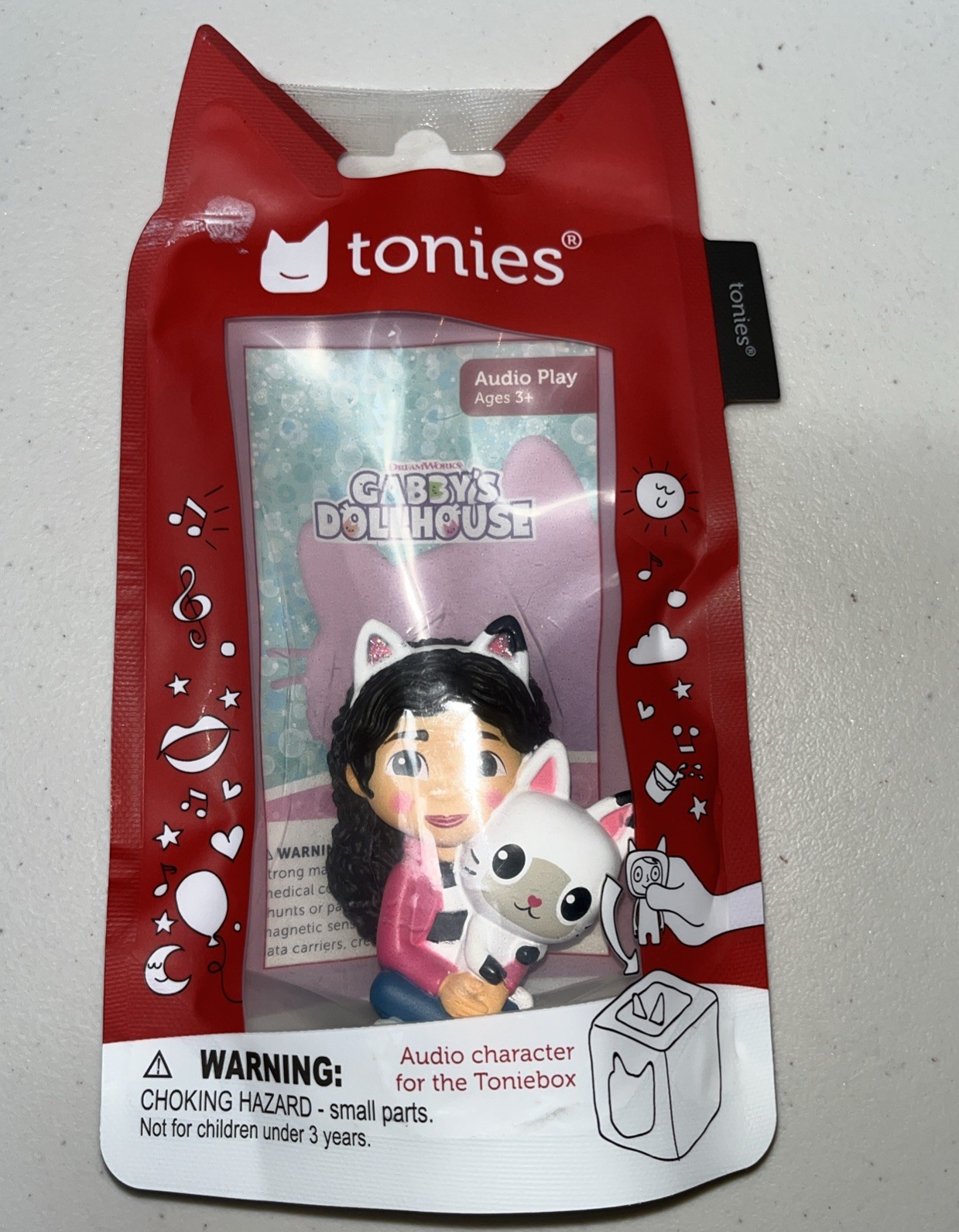 Tonies Gabby’s Dollhouse Audio Play Figurine 2 stories, 48 minutes