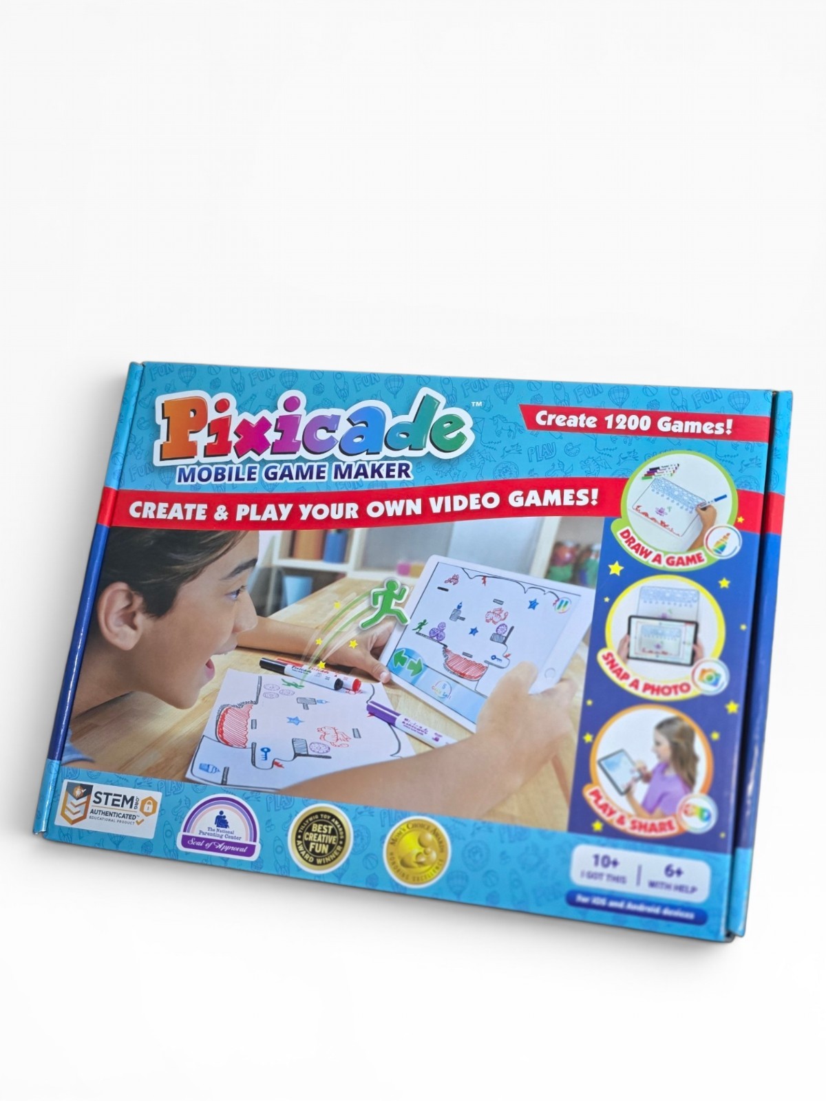 Pixicade Mobile Game Maker Kit Create Your Own Video Games STEM Toy NEW