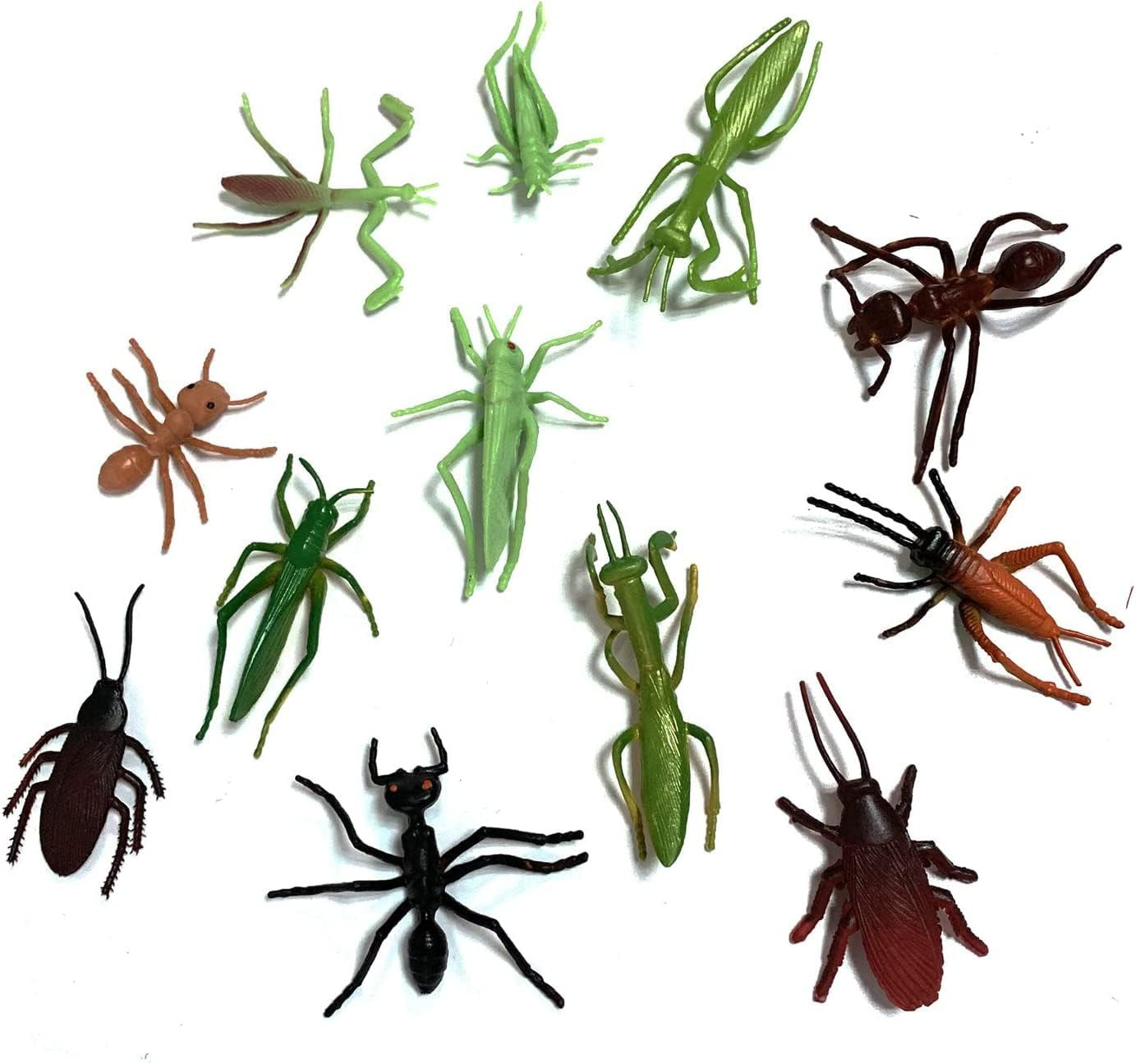 Realistic Insect Toy Figures for Kids, 45Pack Colorful Assorted Play Bugs for…