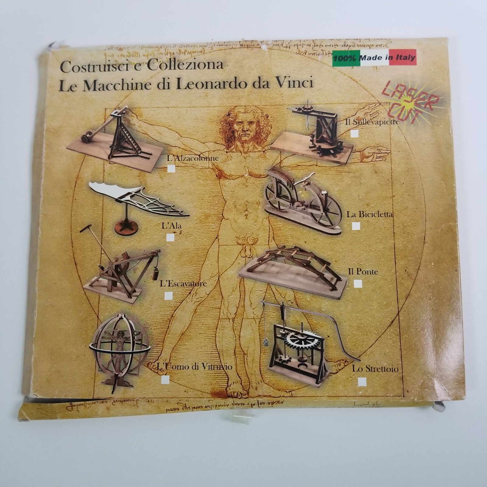 The Machines Of Leonardo Hygrometer Italy construct and Collect From Italy Kit