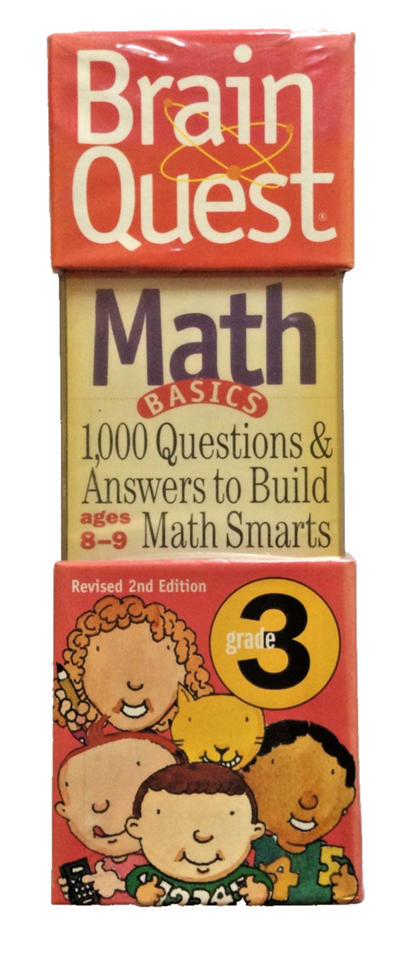Educational MATH Games for Elementary Students Grade 3 (thru 6) BRAIN QUEST
