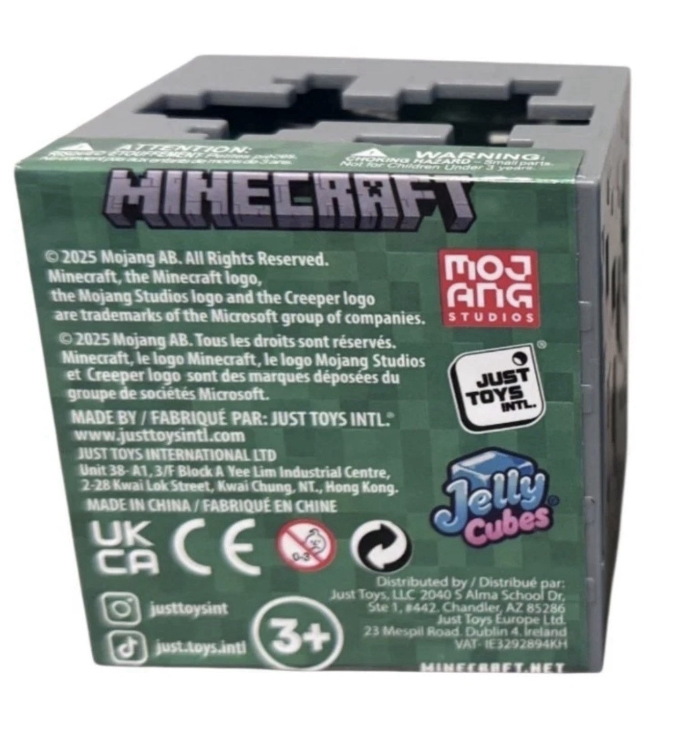 New MINECRAFT JELLY CUBES – Viral Squishy Cube Random Color – IN HAND Ships Fast