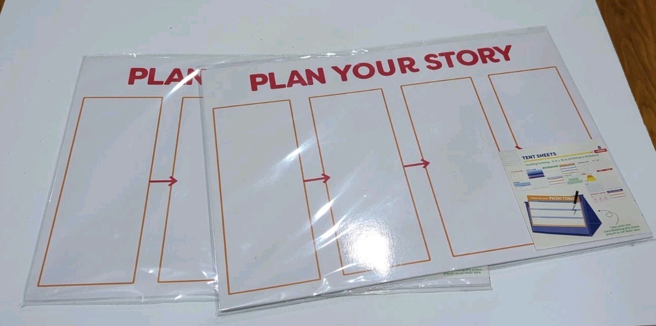 Lot of 7 Manipulatives – Writing /Poetry -Home School/English – Life Skills