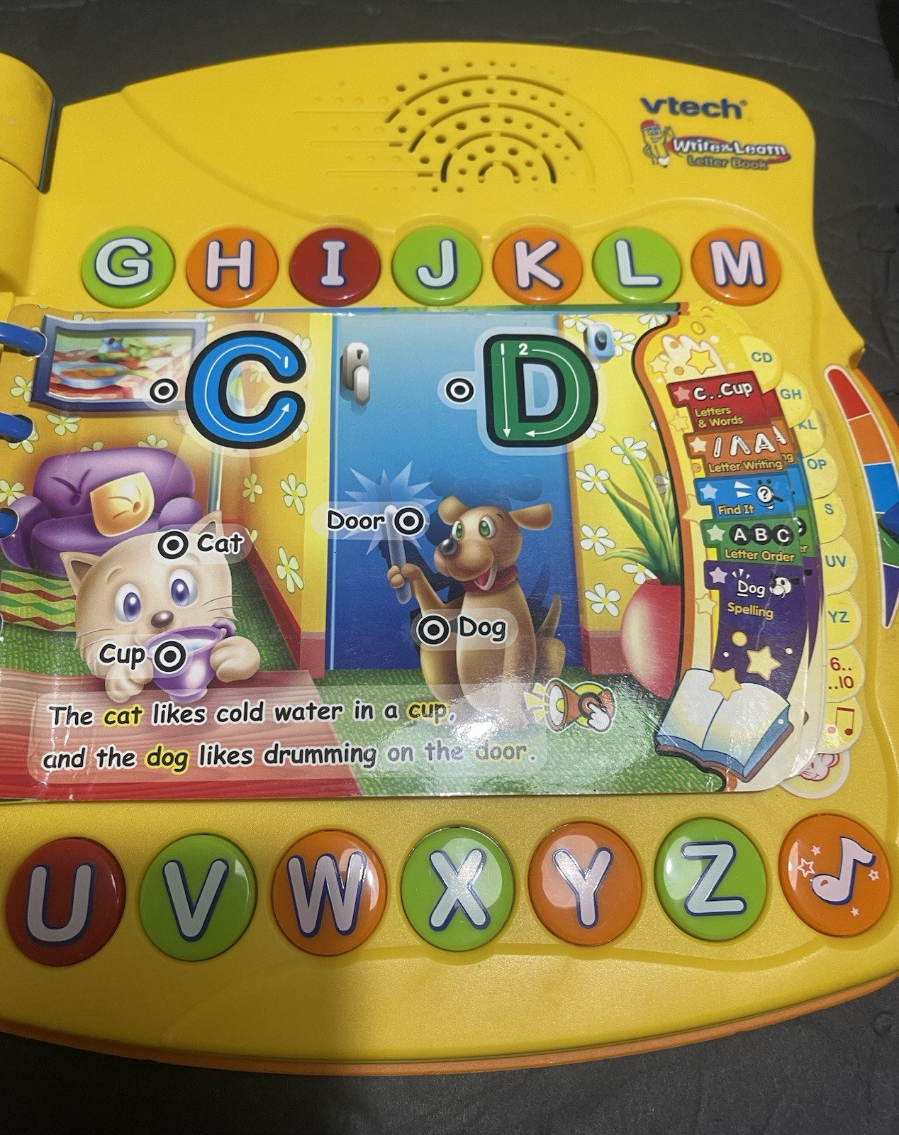 Vtech Write & Learn Letter Book Interactive Educational Toy (Tested and Working)