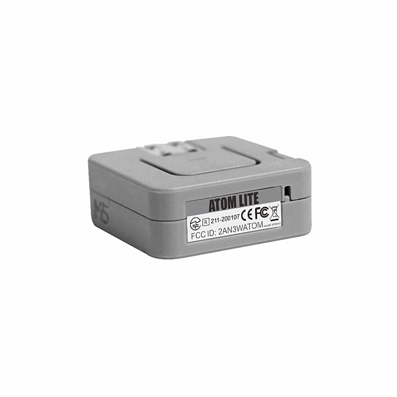 M5Stack Official ATOM Lite Compact ESP32 IoT 24.0 x x 9.5mm, Grey