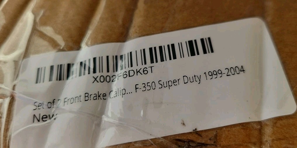 Front Disc Brake Calipers Assembly Compatible with Ford F-250/F-350 Super Duty