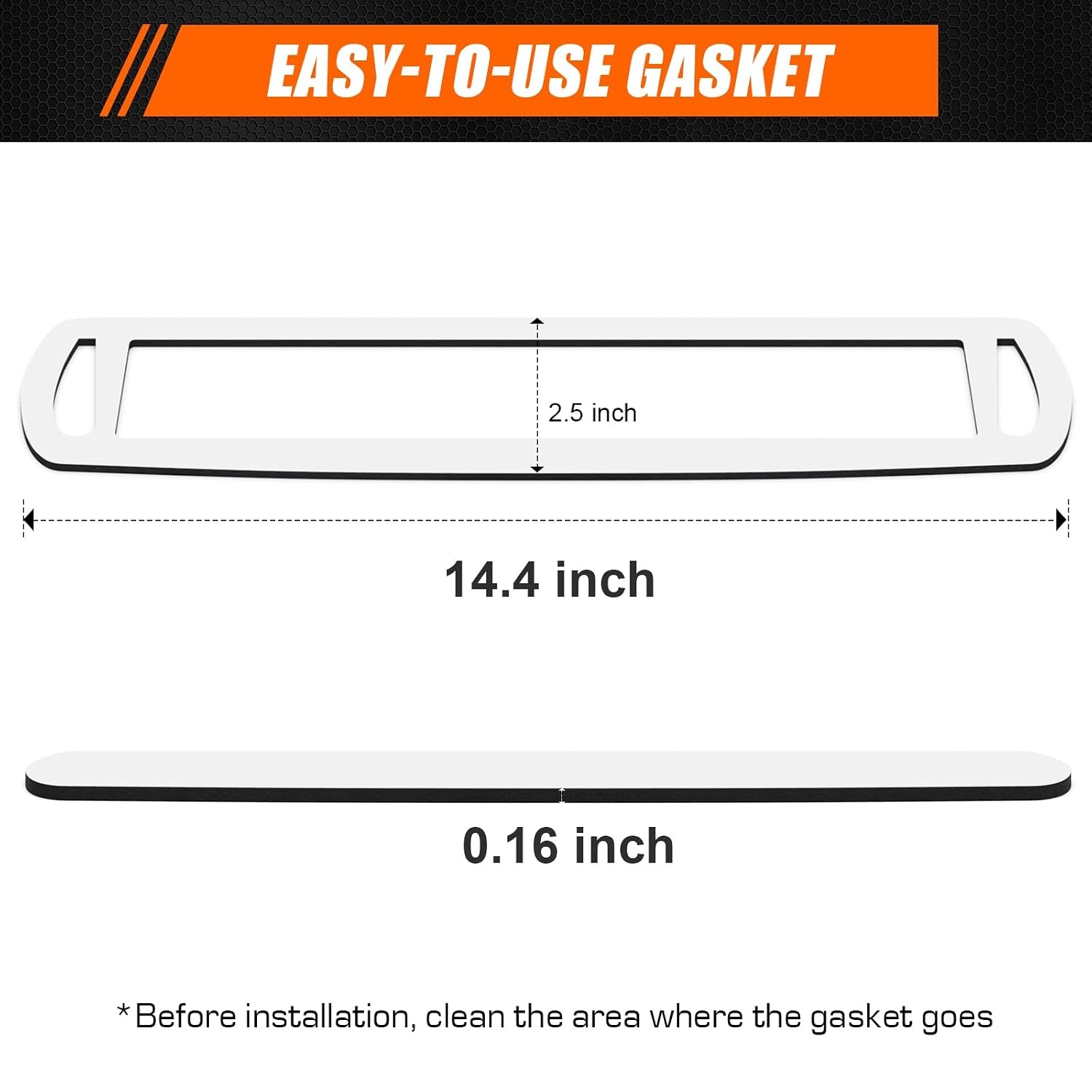 Chevy Silverado GMC Sierra 3rd Brake Light Seal Gasket Tresound 1500 Replacement