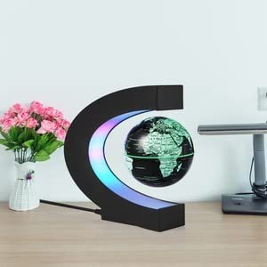 Levitating Globe, Magnetic Floating Globes with Multi-colors Multi-color