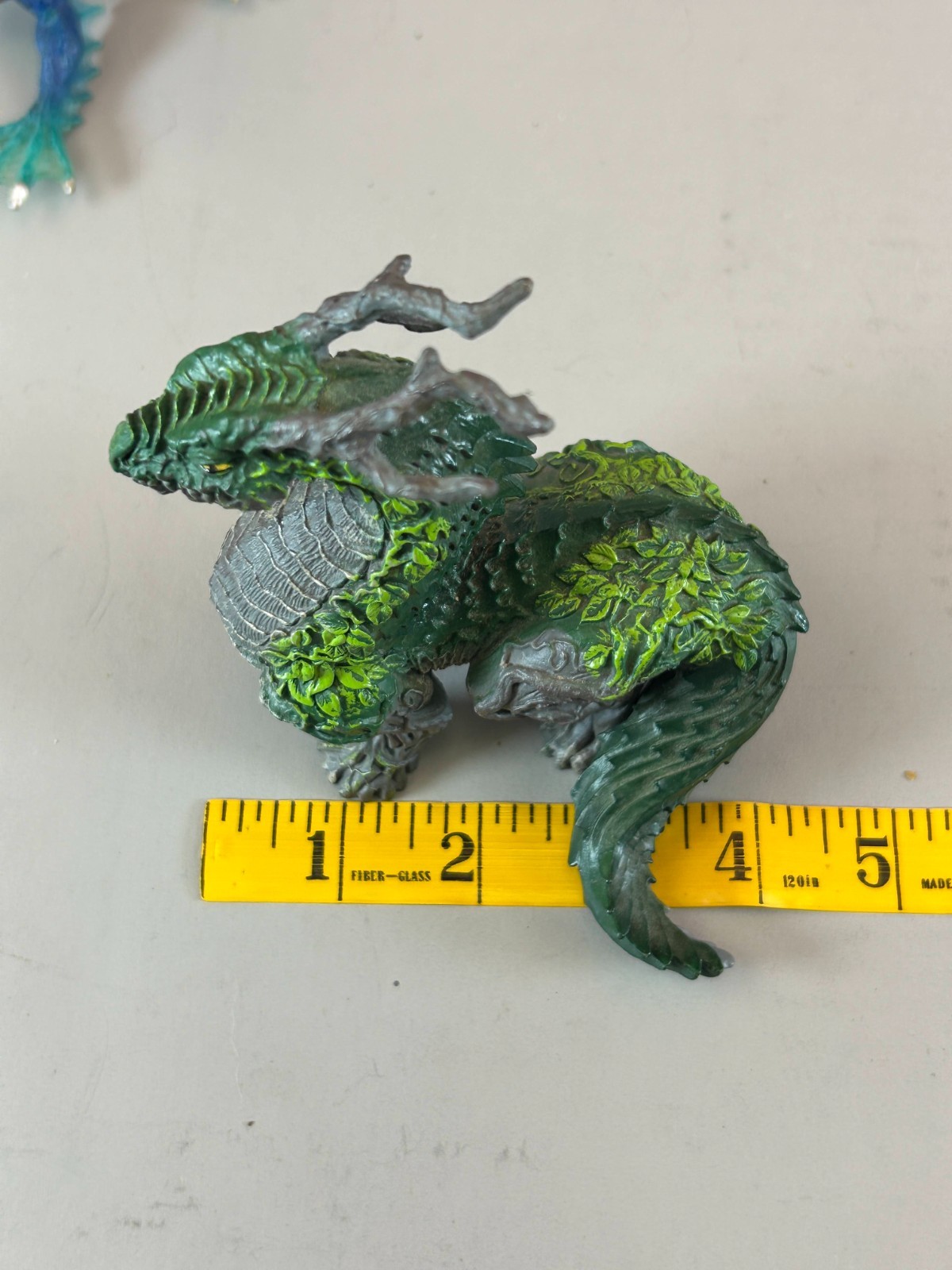 Green Forest & Blue Water Fantasy Dragon Figures Safari Ltd. Mythical Preowned