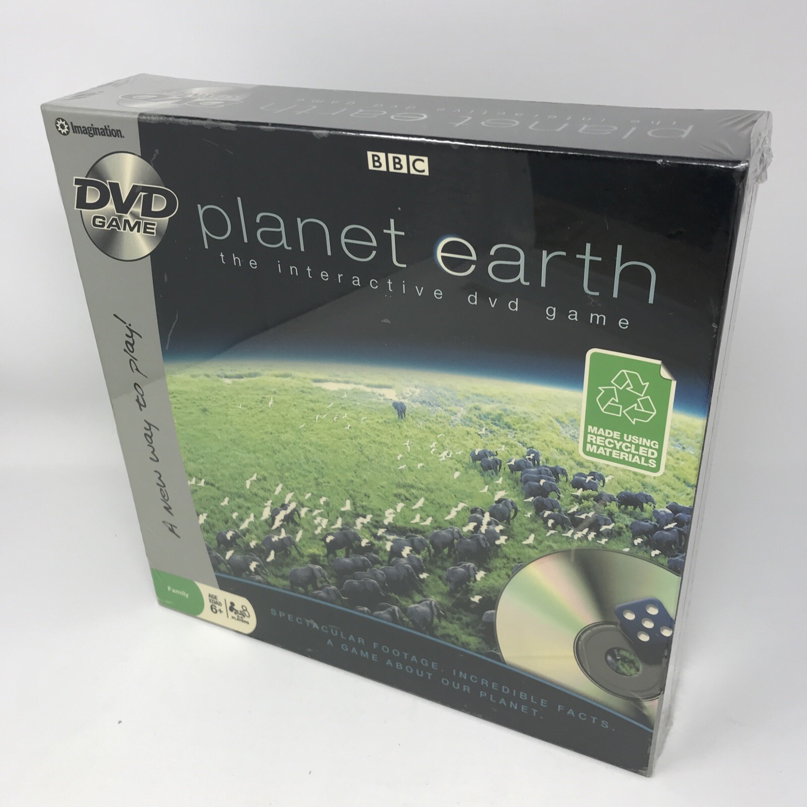 BBC Planet Earth Interactive DVD Game by Imagination 2007 Complete and Sealed