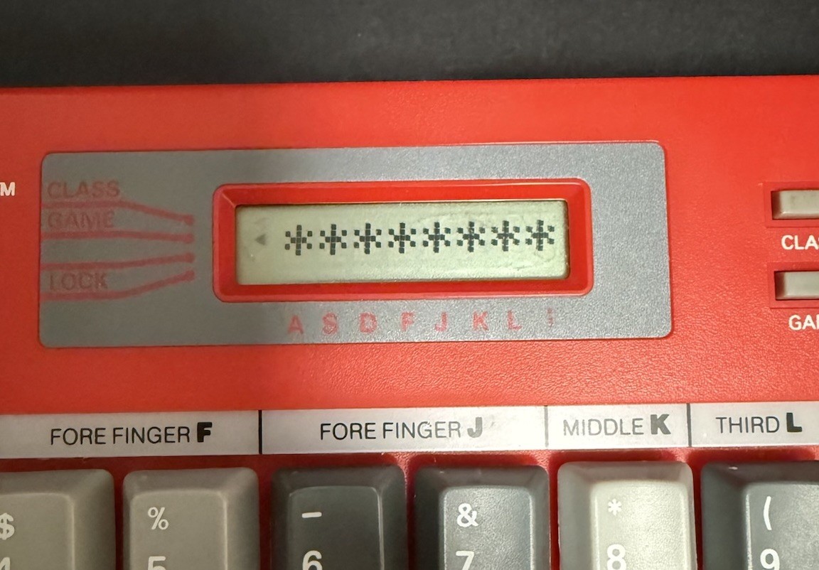 VTech Type-Right Pre-Computer Typing Tutor Vtg 1985 w/ Course Book And Tape