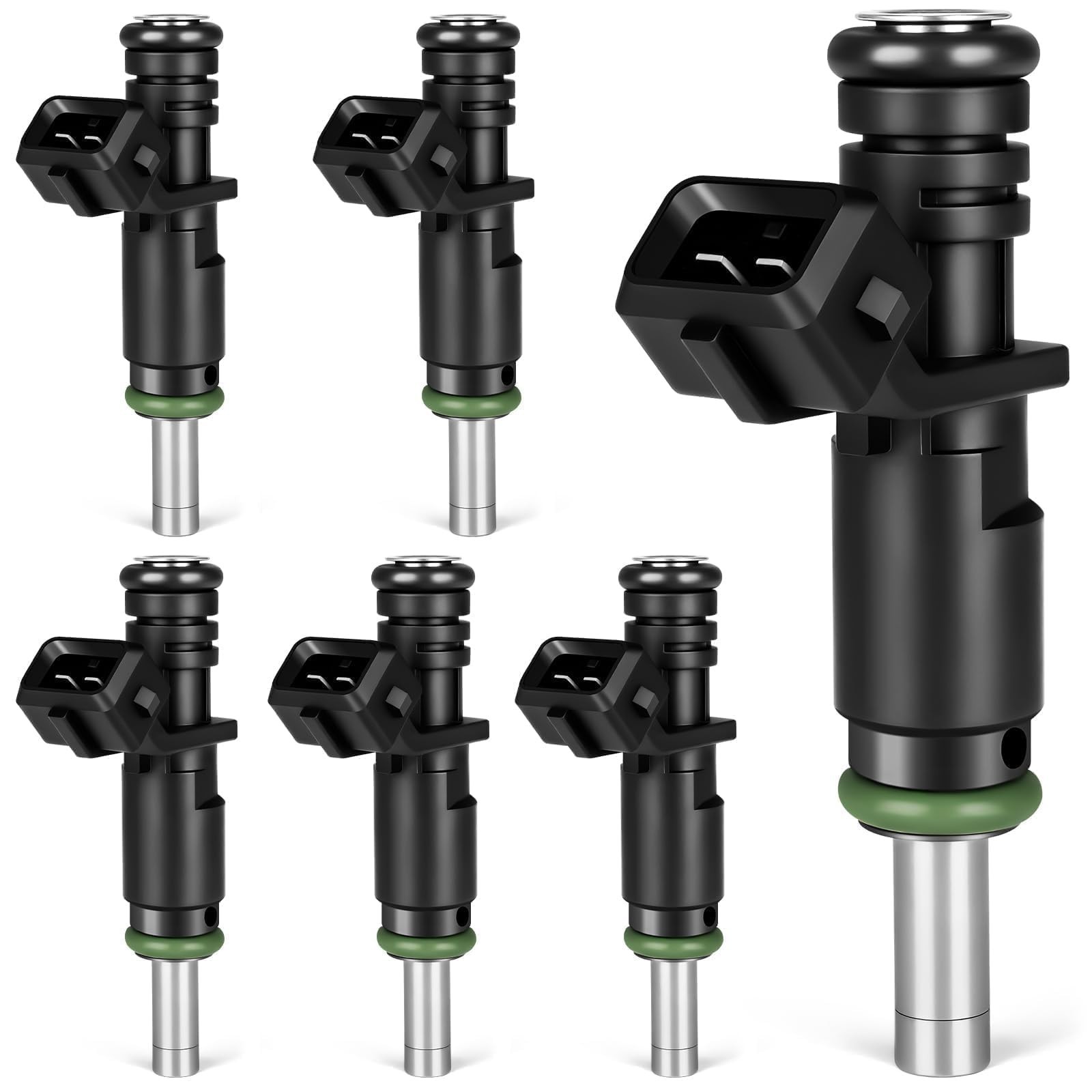 6 PCS FJ748 7531634 Fuel Injectors Compatible with BMW 328i 2007-2013, 330i 2…