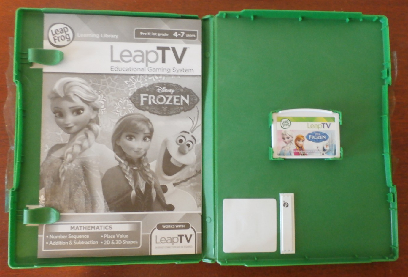 LeapFrog LeapTV Educational Video Gaming System Learning Console with 2 games