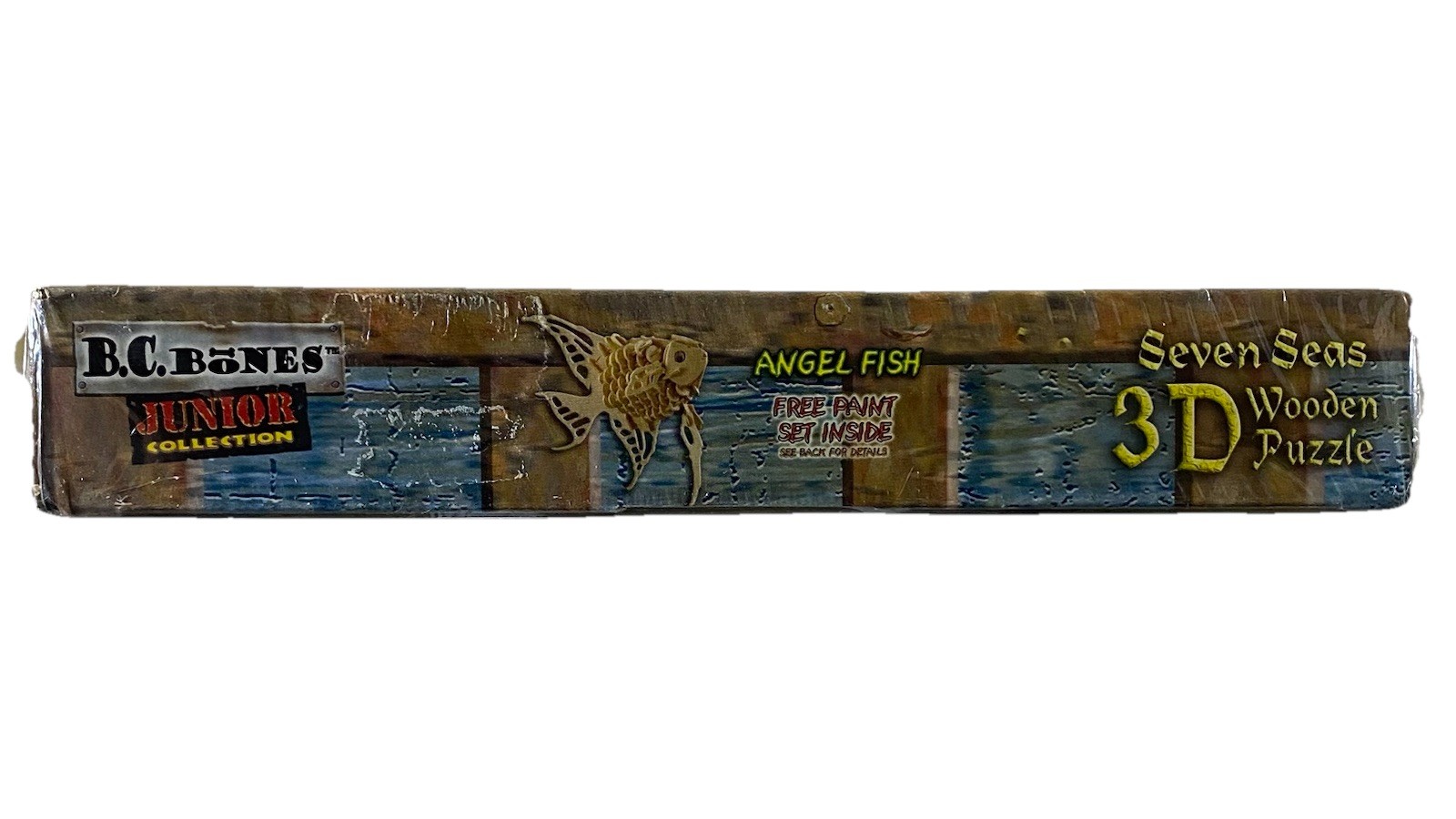 B.C. Bones Junior Collection 7 Seas 3-D Angel Fish Wooden Puzzle – NIB