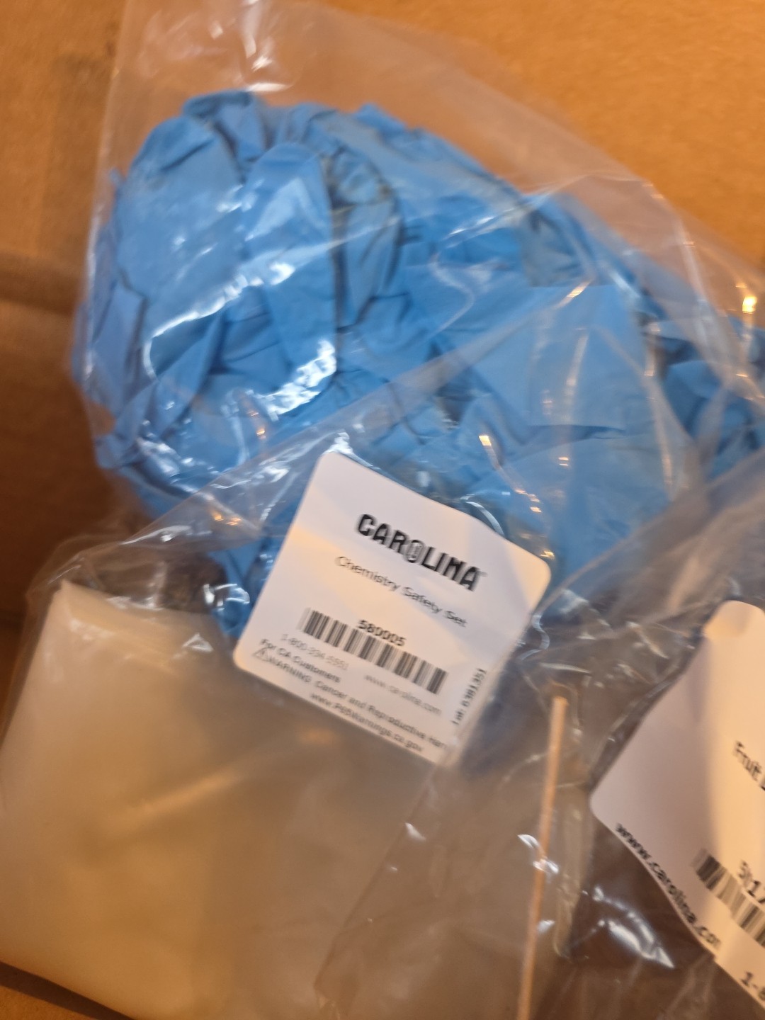 Carolina Principles of Biology Equipment Set Chemistry Safety Set Incomplete