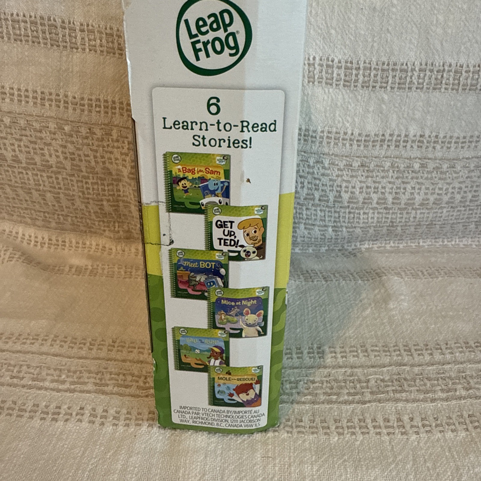 LeapFrog Leap Start Learn To Read Beginning Readers 6 Book Vowels Set