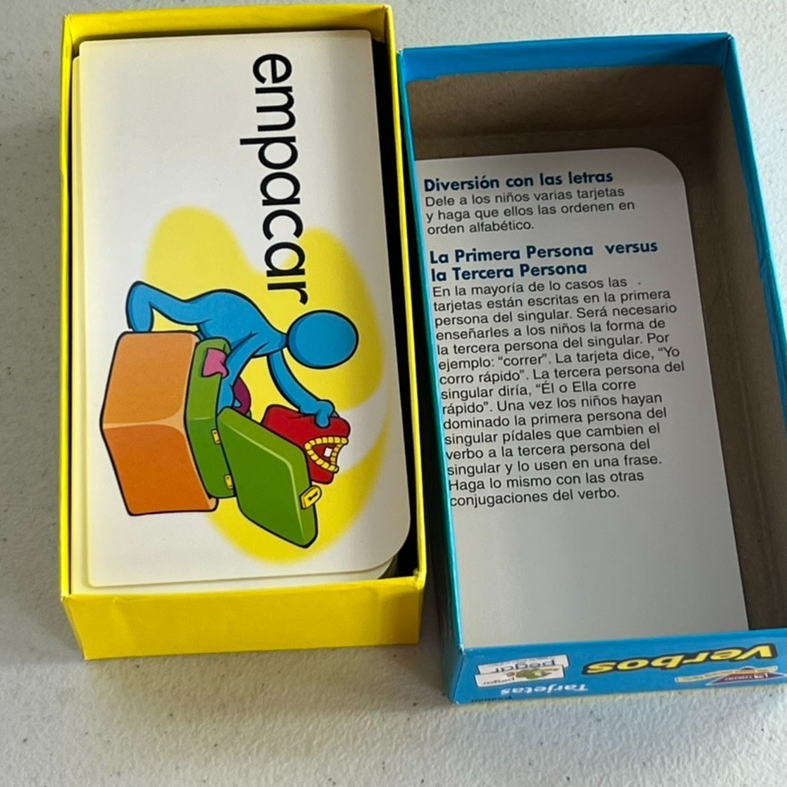 Trend Enterprises Verbos Skill Drill Flash Cards