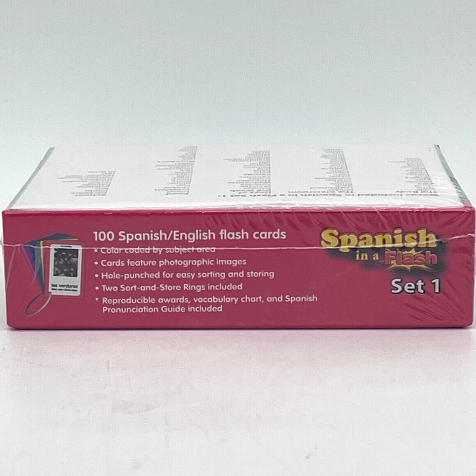 Spanish In A Flash Set 1 with 100 Flashcards Ages 5+ Edupress For Teachers NEW