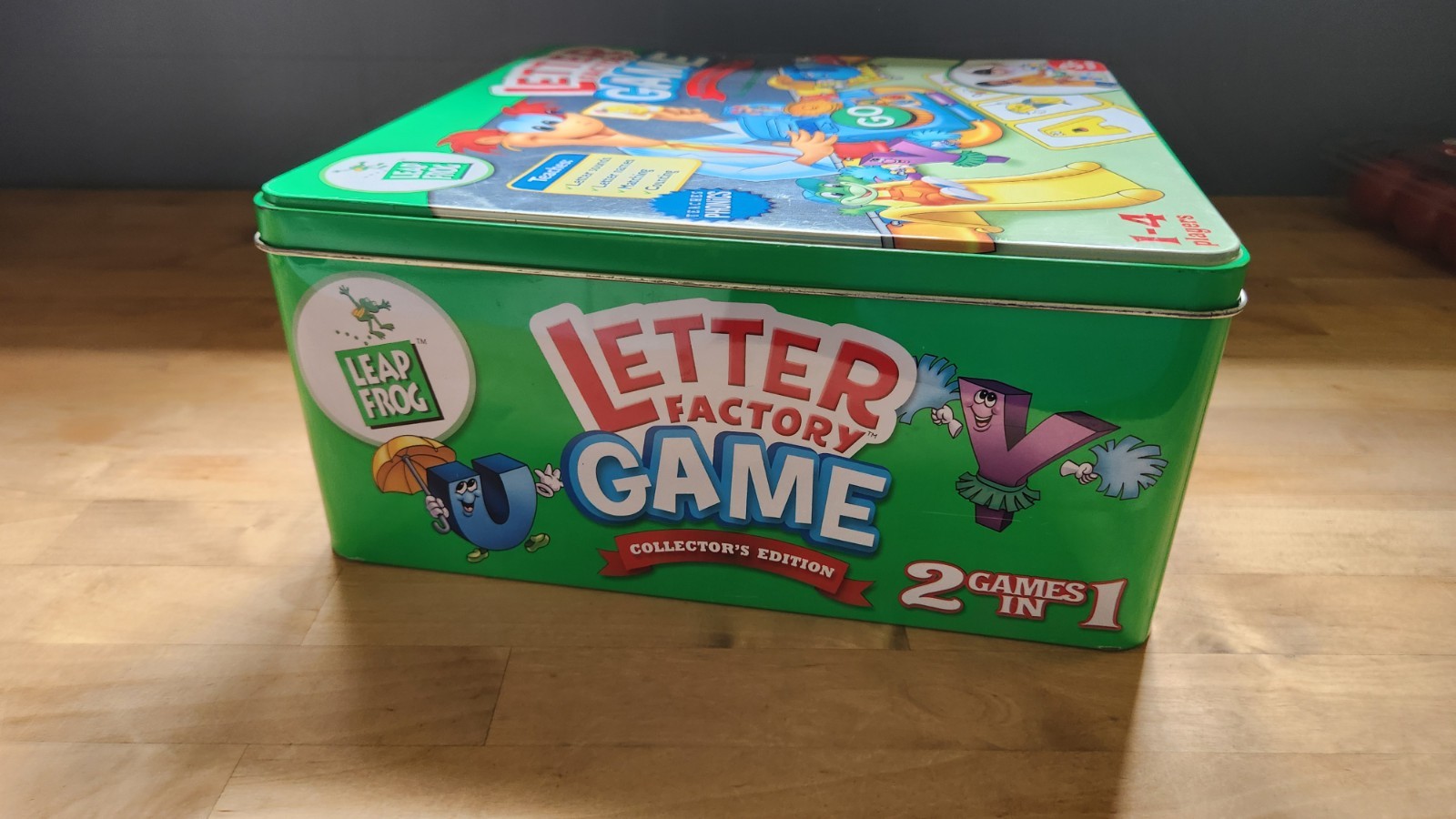 Leapfrog Letter Factory Game 2 in 1 Phonics Colors Counting 3+ Years Works