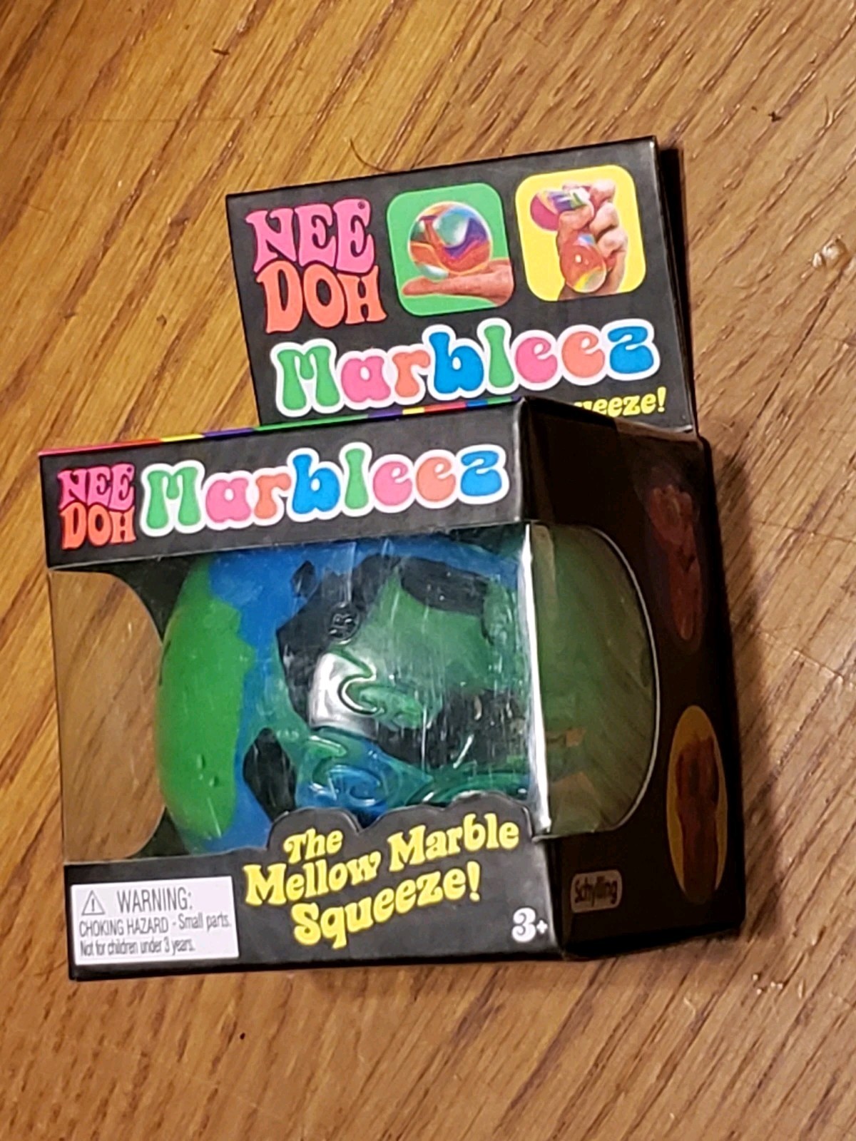 RARE NeeDoh Marbleez Blue/ Green- Brand New- 100% AUTHENTIC Nee Doh