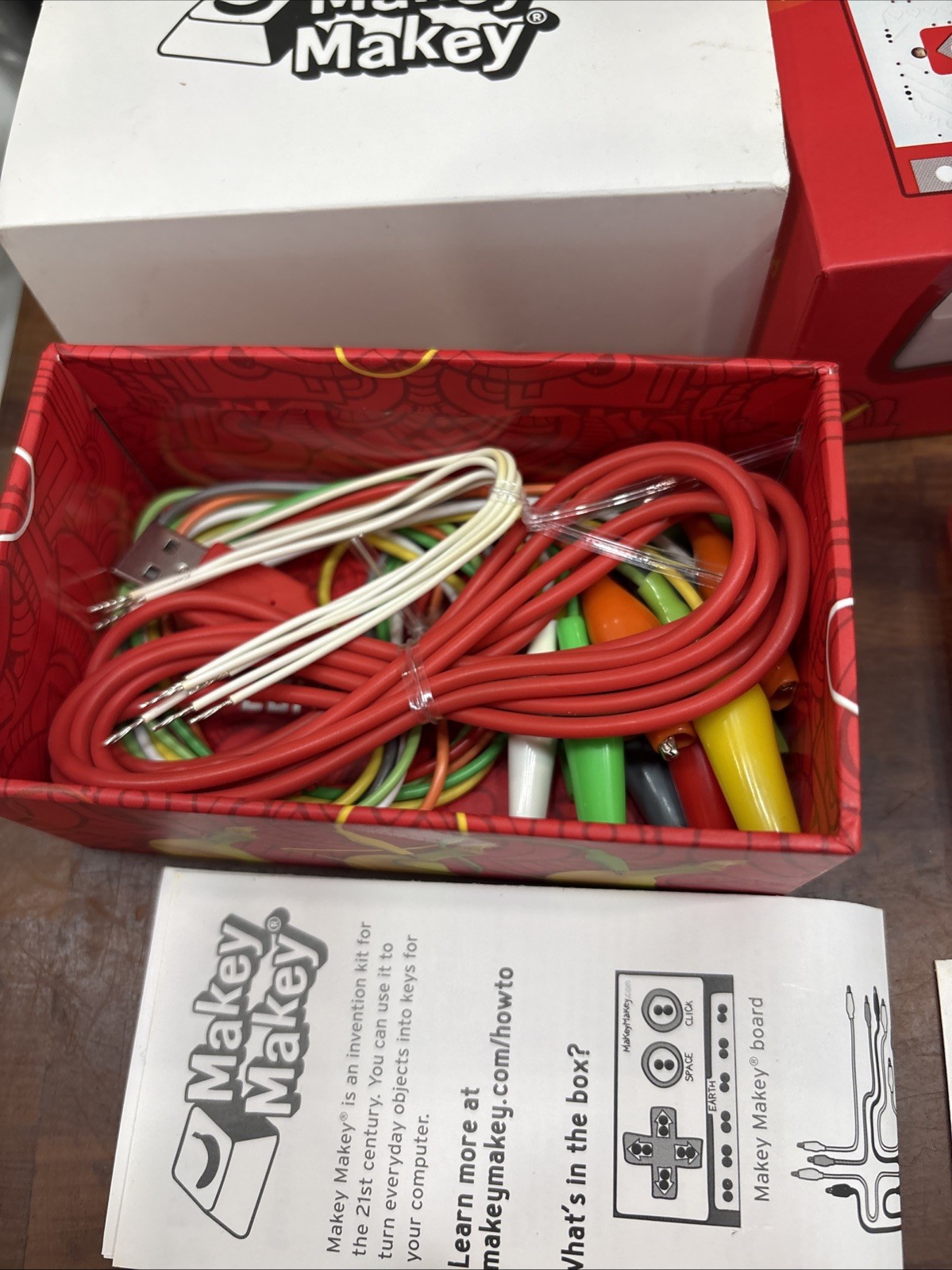 Makey Makey Science Inventing Kit for Kids, Circuits STEM Open Box