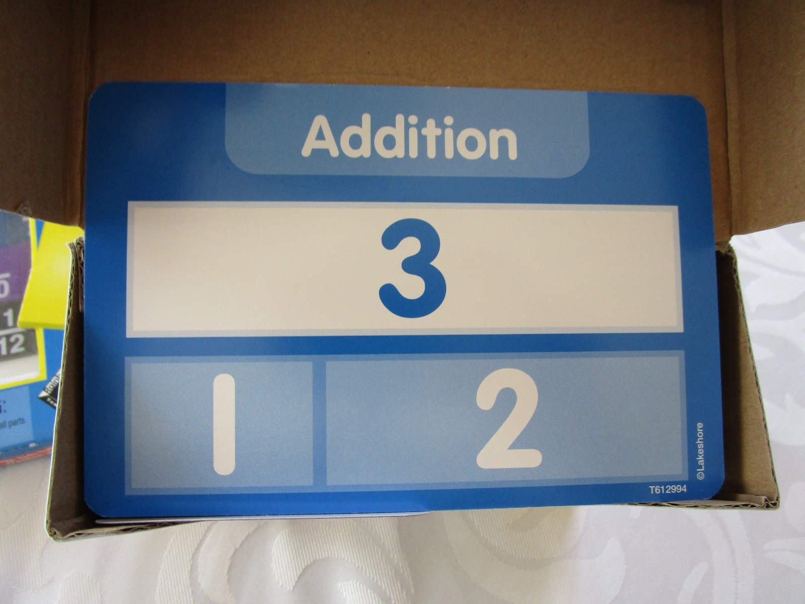 Lakeshore Learning RESOURCE LOT OF 2, VISUALIZE IT ADD SUBTRACT, FRACTION TILES