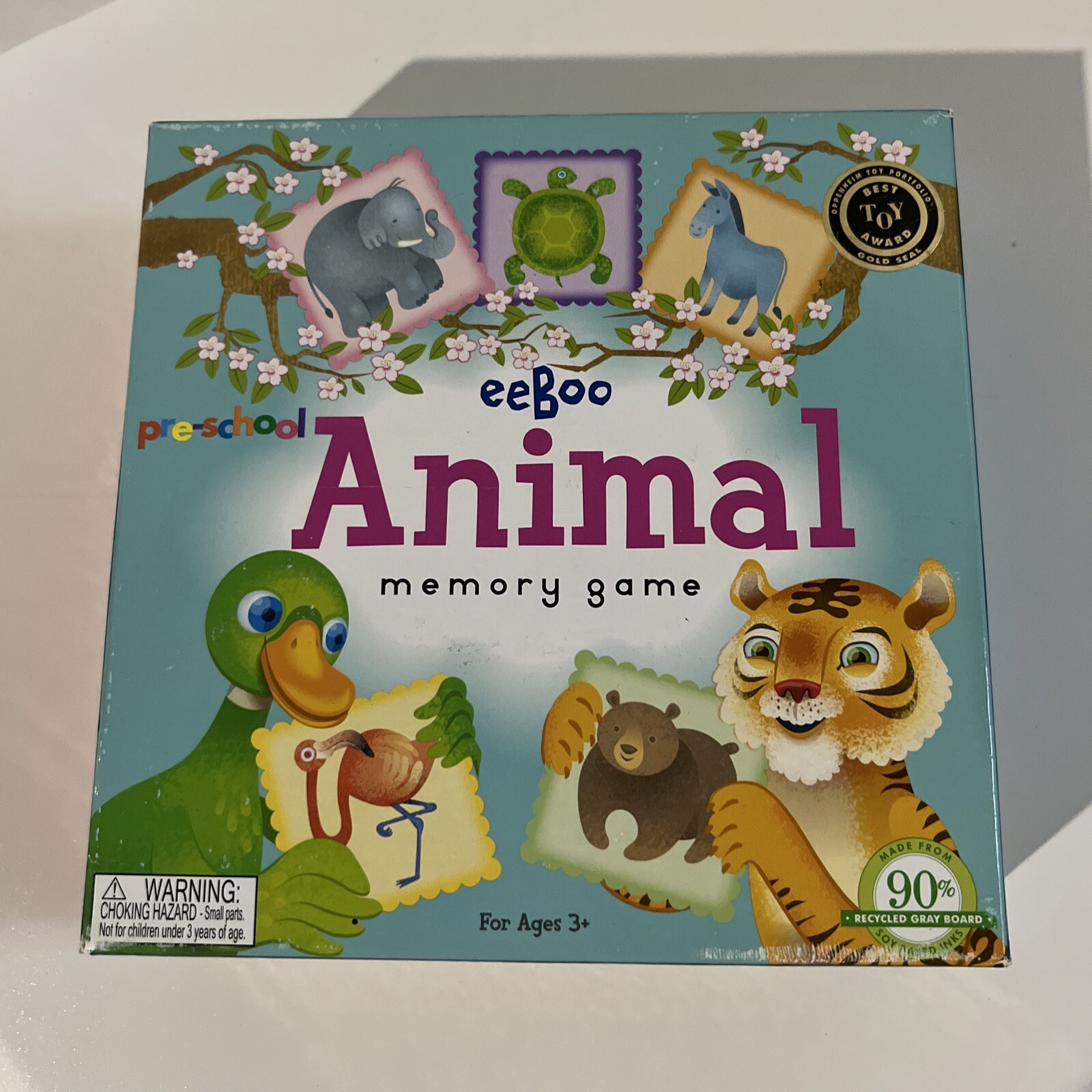 Eeboo Animal Memory And Matching Game Preschool Complete 2017 Rare Kids Game