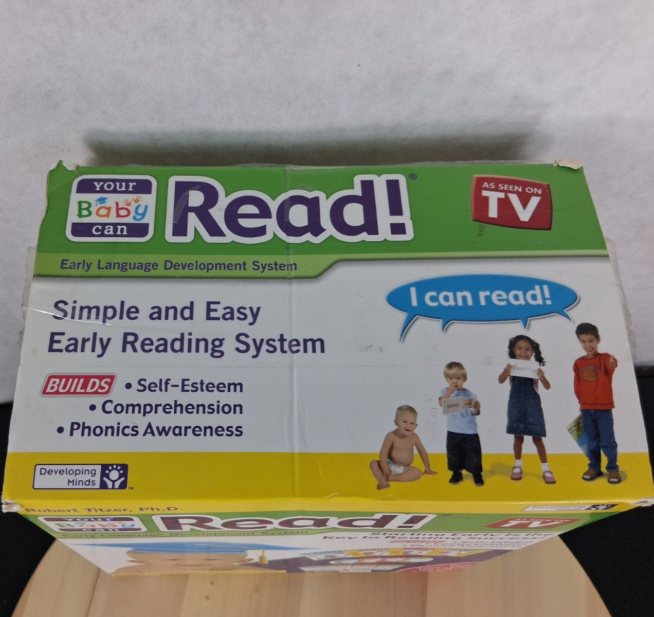 Your Baby Can Read Complete 4 DVD set, 4 Books, 3 Whiteboards, Custom Flashcards
