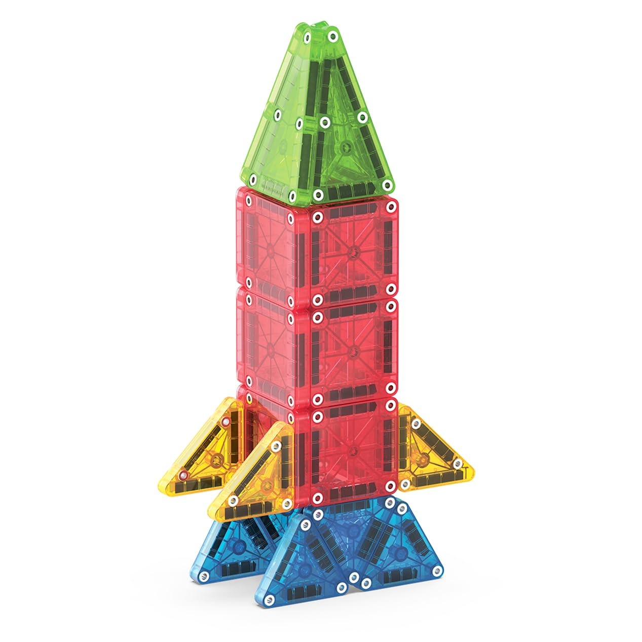 MAGNA-TILES microMAGS 26-Piece Travel Magnetic Small, Multi-coloured