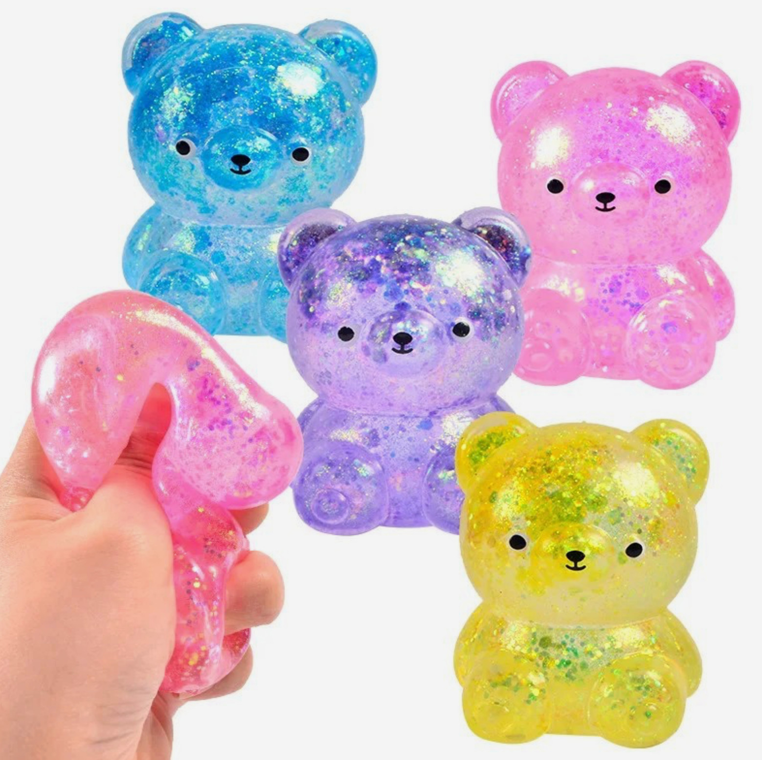 Fun Doh Squishy Bearz Fidget Bear 2 Pack