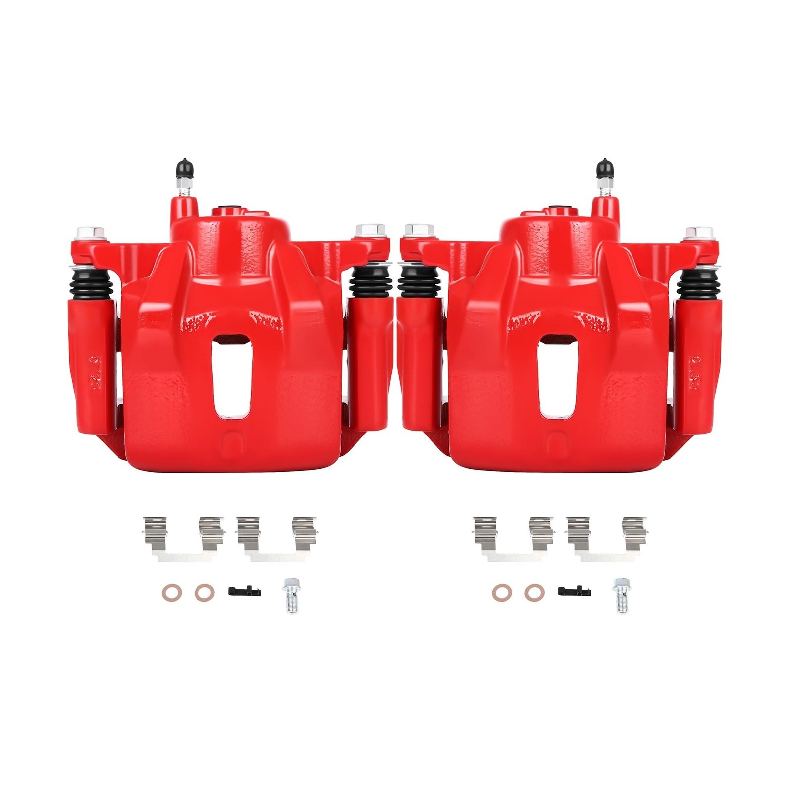 SCITOO 19B2698 19B2699 Front Left & Right Disc Brake Calipers Assembly w/Brac…