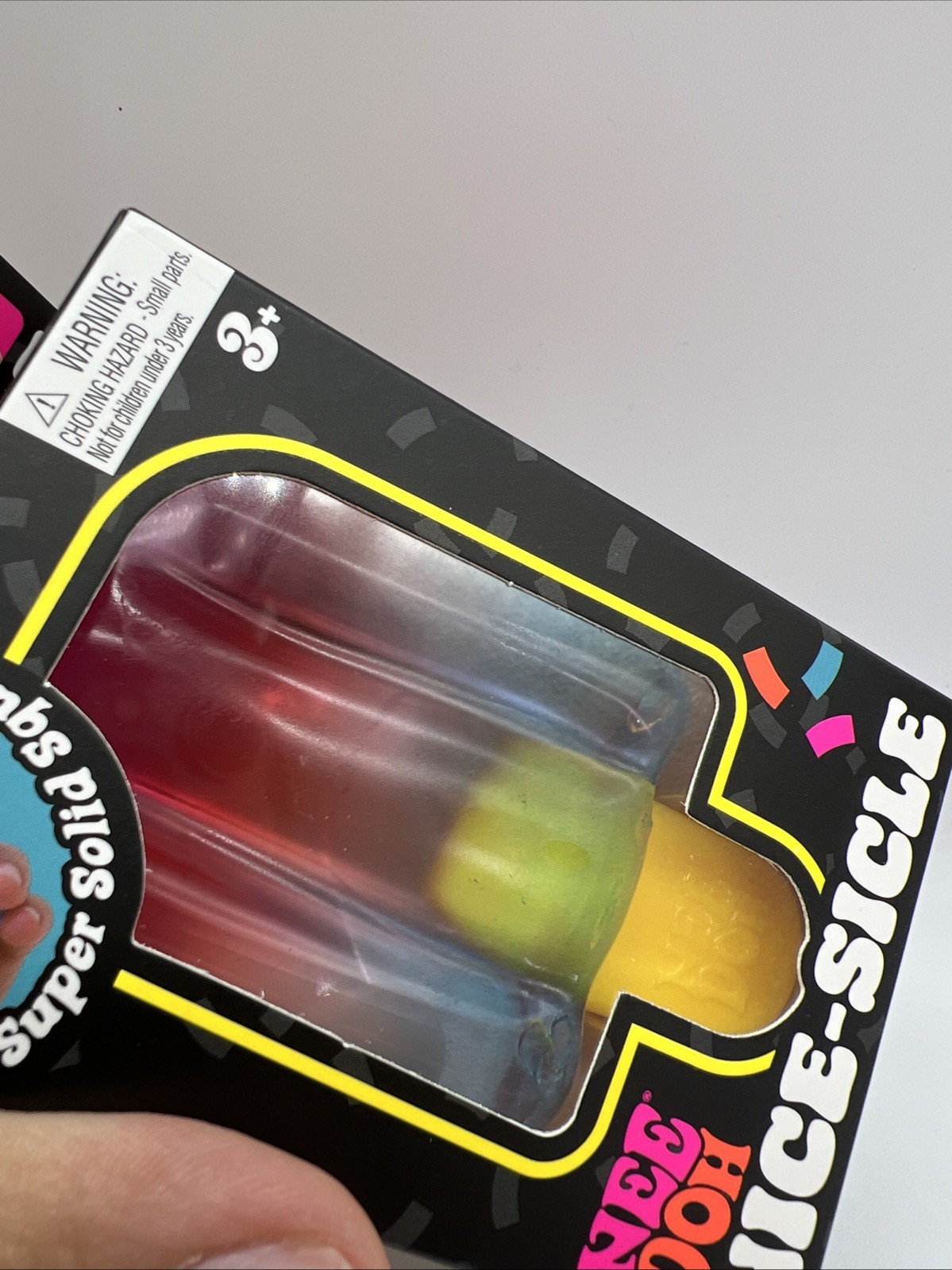 RARE MISPRINT! 😮 Nee Doh Nice-Sicle Popsicle NEEDOH -Red, White, and Blue ERROR