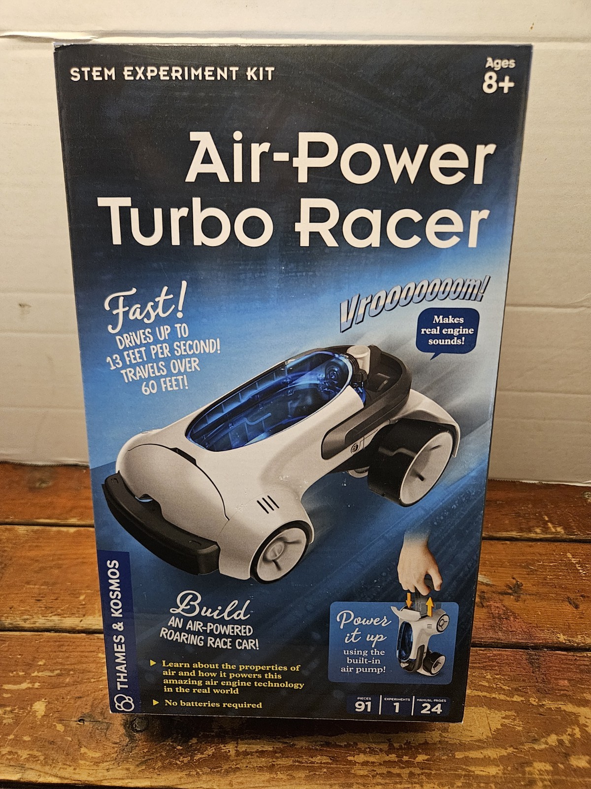 Thames & Kosmos Air-Power Turbo Racer STEM Experiment Kit, MPN 550057