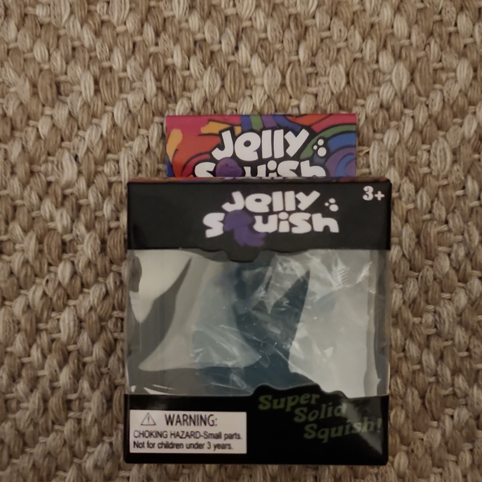Super Solid Squish Jellyfish Tactile Squeeze Toy, Blue 3+ 52600YP