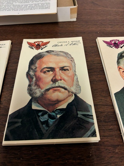 Vtg 1975 Presidents of the United States Flash Cards With Quiz Game Edu-Cards