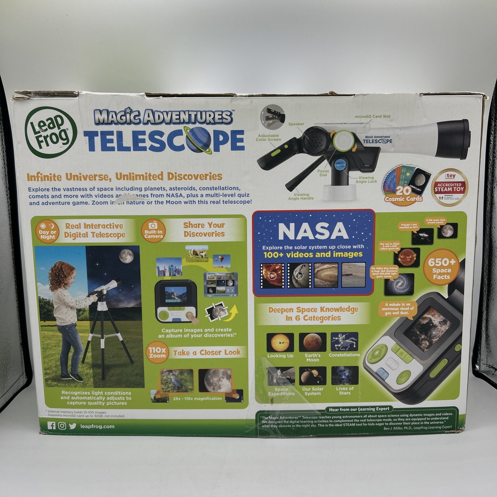 Leapfrog Magic Adventures Telescope ( English Version ) OPEN BOX