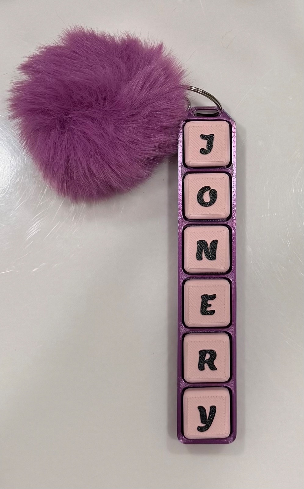 Customized Name 3d printed fidget clicker – Choose your color – message seller