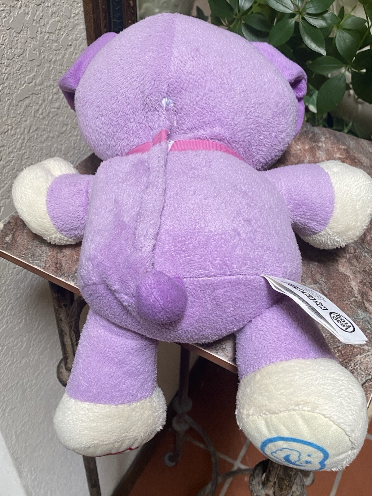 Leap Frog My Pal Violet Purple Plush Dog Talks Sings Music 14″ Interactive Toy