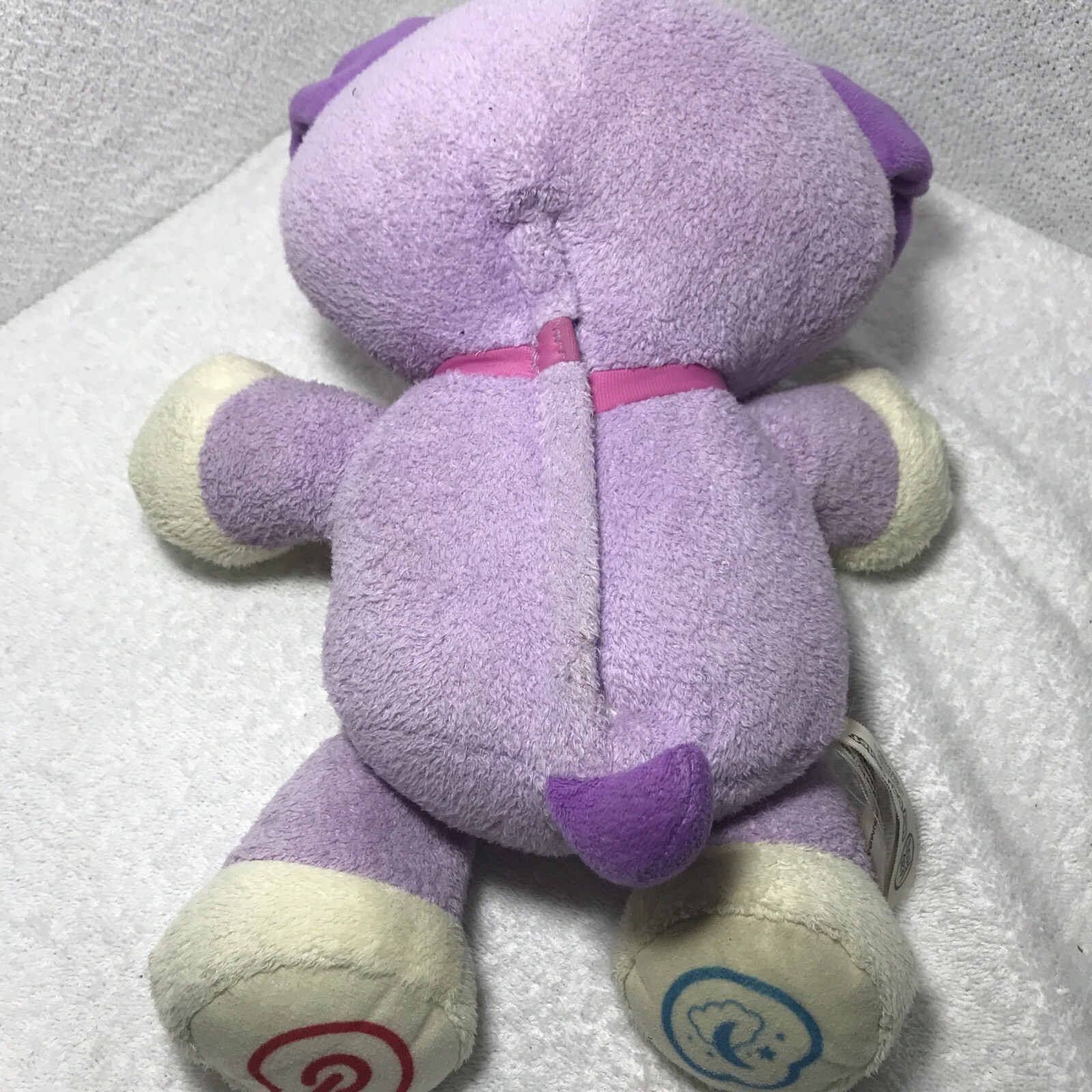LeapFrog My Pal Violet Purple Plush Dog Talks Music Learning Interactive Toy Fun