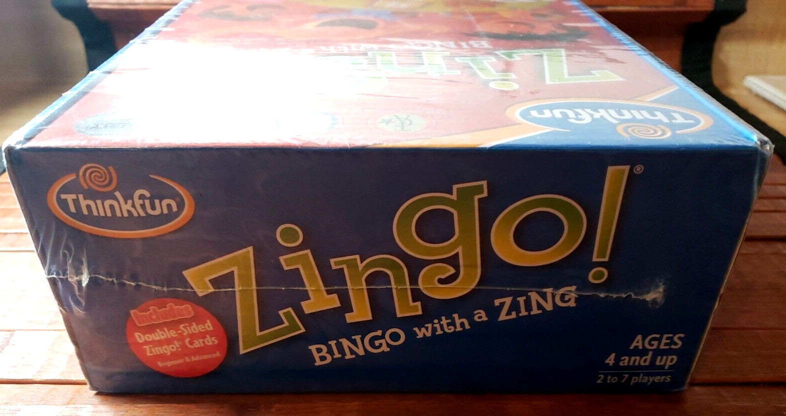 ZINGO Bingo ThinkFun Educational New Factory Sealed Words Pictures Ages 4+