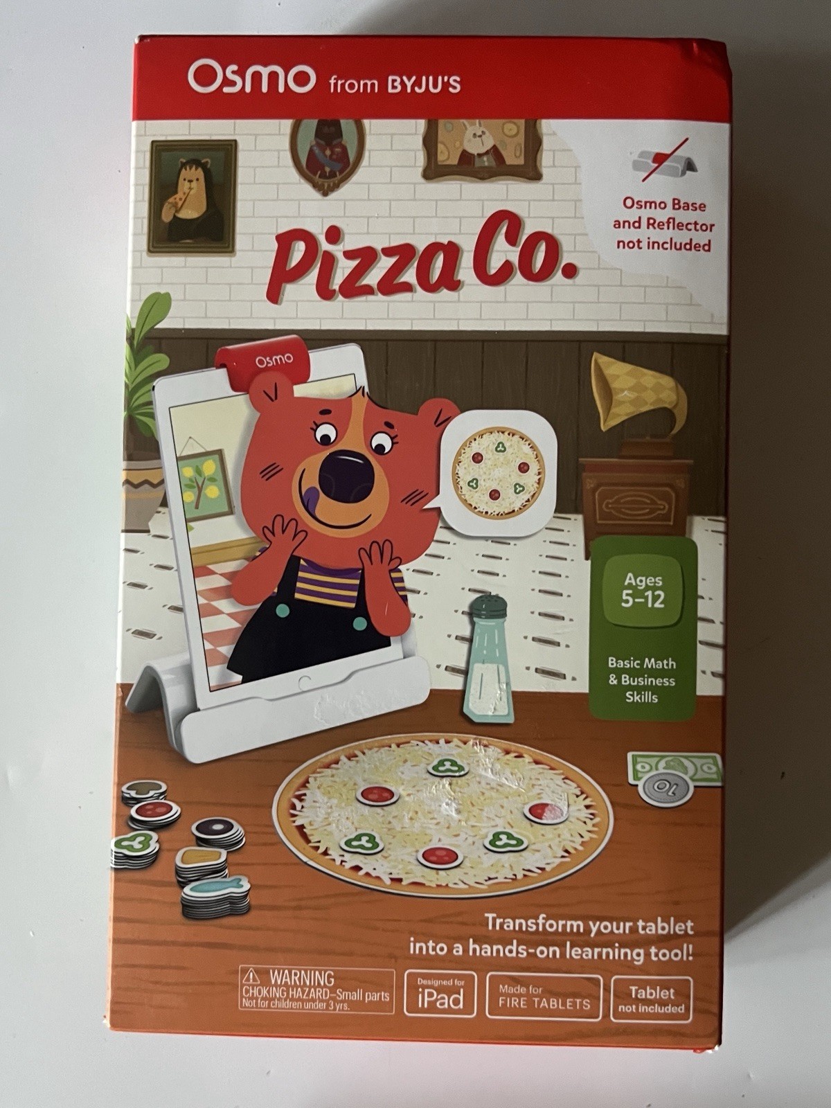 Osmo Pizza Co Educational STEM STEAM Tablet Learning Game Math Business Skills