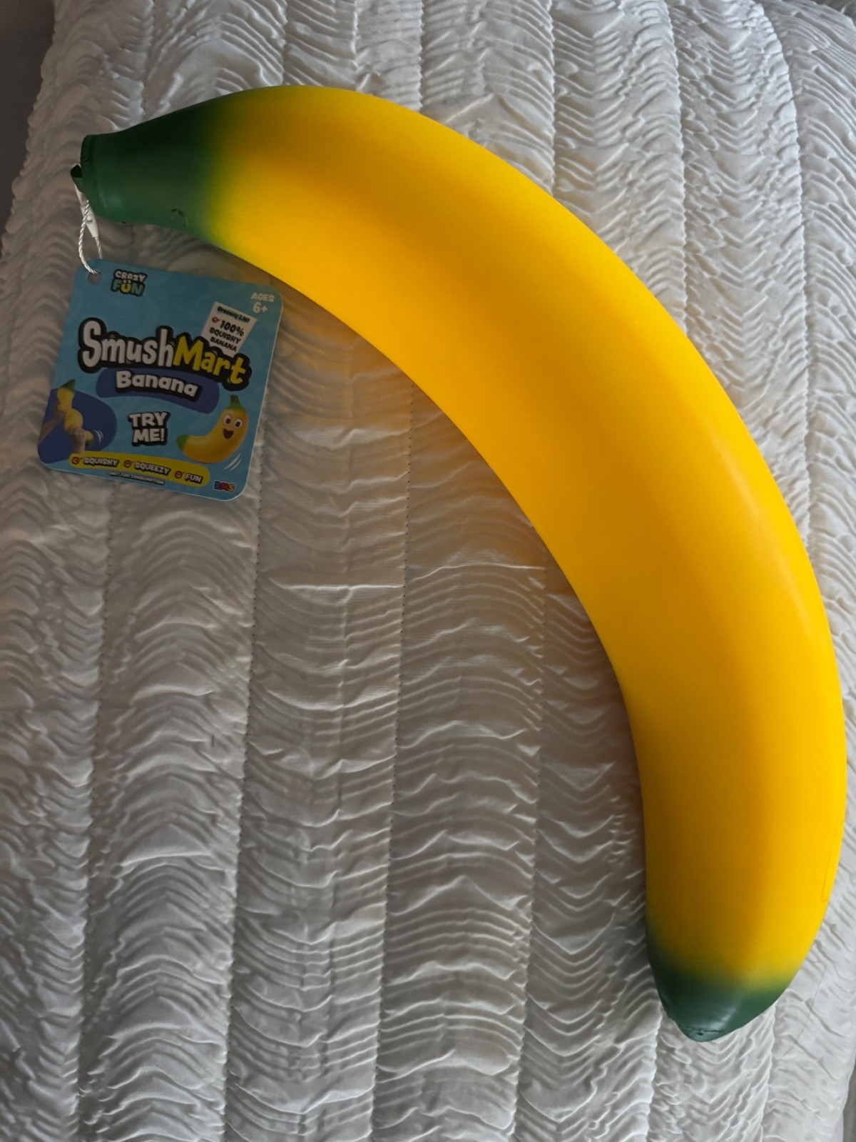 Squeeezy Sunny Days Squishy Banana Large Stress Relief Toy viral BRAND NEW